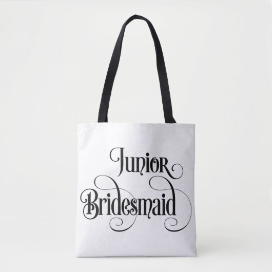 Jonge bruidsmeisje tote bag (Voorkant)
