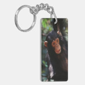 Jonge chimpansee sleutelhanger (Voorkant Links)