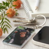 Jonge chimpansee sleutelhanger (Voorkant Rechts)