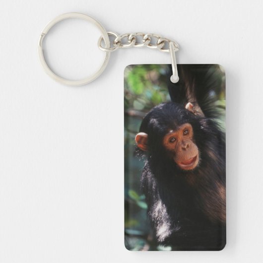 Jonge chimpansee sleutelhanger (Voorkant)