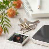 jonge chimpansee sleutelhanger (Zijkant)