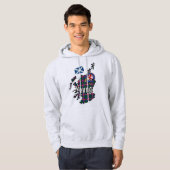 Jonge Clan Badge Volwassen Hoodie (Voorkant volledig)