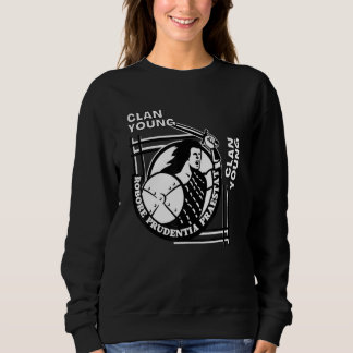 Jonge Clans Gaelic Motto Zwaardvechter Trui