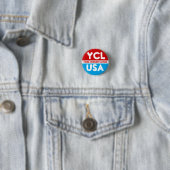 Jonge communistische Liga (YCLUSA) Pin Ronde Button 3,2 Cm (In situ)