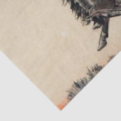 “Jonge Cowboy” door Will James Tissuepapier (Detail)