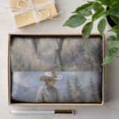 Jonge Cowboy op Paard Decoupage Tissuepapier (Geschenk)