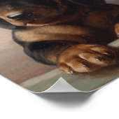 Jonge Dachshund | Carl Reichert Poster (Hoek)