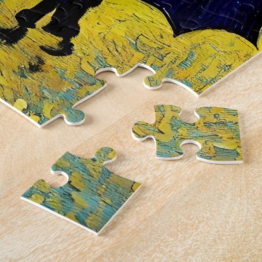 Jonge dame die zichzelf met paraplu onder de zon b legpuzzel (Zijkant)