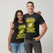Jonge Dame Elektromonteur T-shirt (Unisex)
