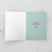 Jonge dame, kat, verjaardag, lint, wenskaart kaart (Binnen)