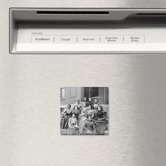 Jonge dames bij Fisk, jaren 1890 Magneet (Insitu (Vaatwasser))