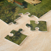 Jonge Dames in het dorp door Gustave Courbet Legpuzzel (Zijkant)