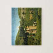 Jonge Dames in het dorp door Gustave Courbet Legpuzzel (Verticaal)