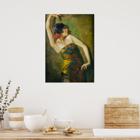 Jonge Dans - 1916 Poster (Keuken)
