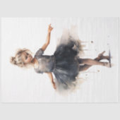 Jonge danser 1 Decoupage papier (Voorkant)