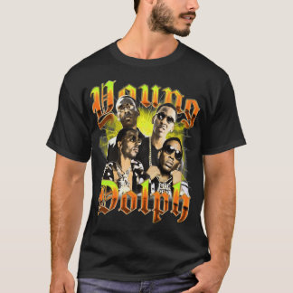 Jonge Dolph retro vriend vrienden vriend T-shirt