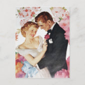 Jonge echtpaar formeel draag briefkaart (Voorkant)