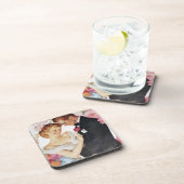 Jonge echtpaar formeel draag drankjes onderzetter (Rechterzijde)