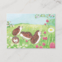 Jonge egel in de Meadow