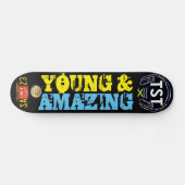 JONGE EN AMAZING / TST-skateboard Persoonlijk Skateboard (Horizontaal)