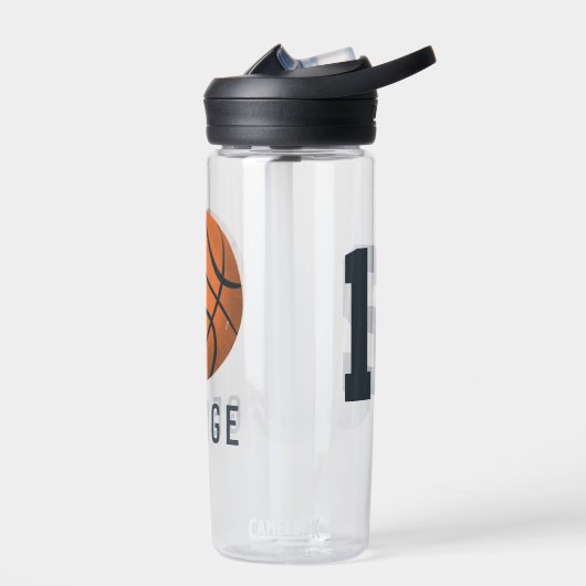 Jonge en kleine Basketball Coach voor jongens Waterfles (Links)