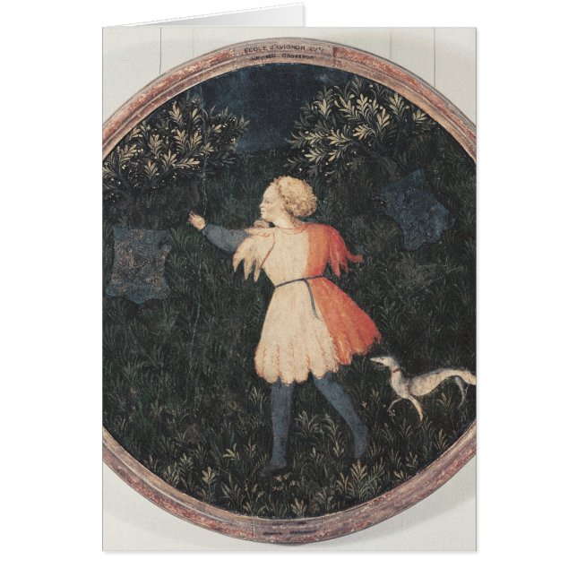 Jonge falconer, Florentijnse School (Voorkant)