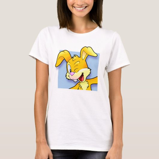 Jonge feestdag voor vrouwen: "LASTER BUNNY" T-shirt (Voorkant)
