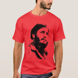 Jonge Fidel met een dromerige look T-shirt