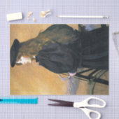 Jonge Fietser door Lilla Cabot Perry Tissuepapier (Craft)