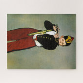 Jonge Flutist Fifer Manet Impressionist Painting Legpuzzel (Horizontaal)