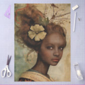 Jonge Franse Dame VI Tissuepapier (Craft)