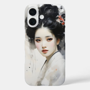 Jonge Geisha Meisje iPhone 16 Hoesje
