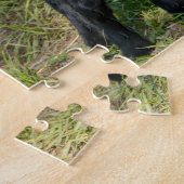 Jonge geitenlammeren legpuzzel (Zijkant)