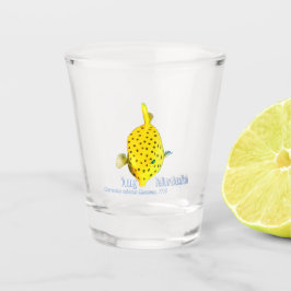 Jonge Gele Boxfish Shot Glas