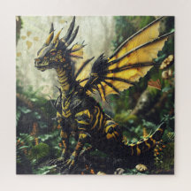 Jonge Gele en Zwarte Draak