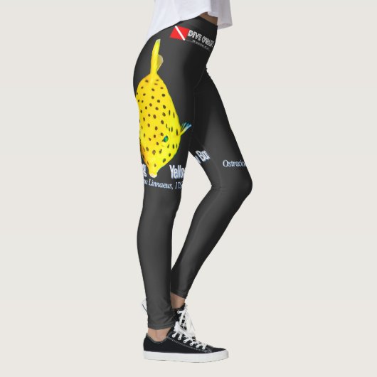 Jonge Gele Koffer Vis Leggings (Rechts)