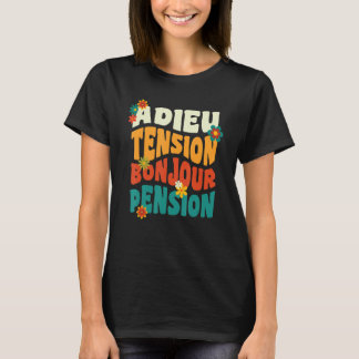 Jonge Gepensioneerde Werk Collega Vintage T-shirt