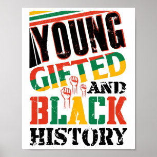 Jonge Getalenteerde En Zwarte Geschiedenis Poster