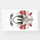 Jonge gezinscrest — wapenschild spandoek (Horizontaal)