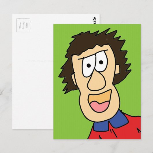 jonge grampa briefkaart (Voorkant / Achterkant)