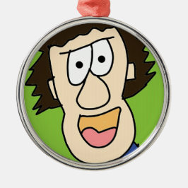 jonge grampa metalen ornament