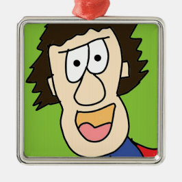 jonge grampa metalen ornament