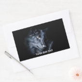 JONGE GRIJZE WOLF Wildlife Supporter Stickers (Envelop)