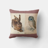 Jonge haas (konijn) en kippen kussen (Achterkant)