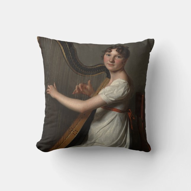 Jonge Harpist | 1804-1806 Kussen (Voorkant)
