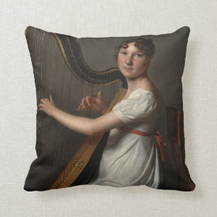 Jonge Harpist 1804-1806 Kussen