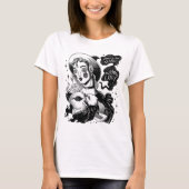 Jonge heek en konijn t-shirt (Voorkant)