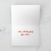 Jonge heek en zwarte kat - Halloween-kaart Kaart (Binnen)