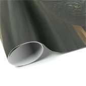 Jonge heks in mystiek bosritueel cadeaupapier (Rol Hoek)