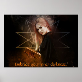 Jonge heks poster